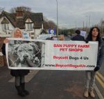 Salford Boycott Dogs4Us Christmas Protest